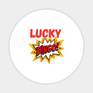 Lucky bingo Magnet